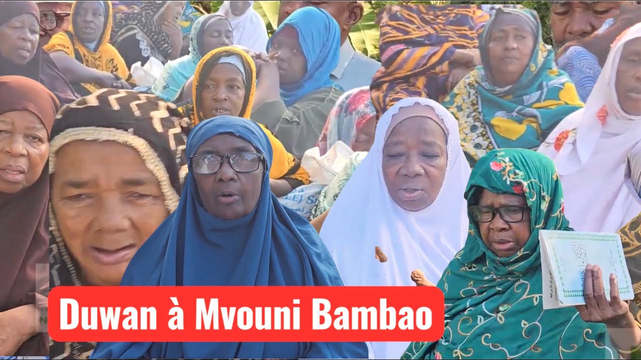 Grande prière 🤲 pour la route de Daché à Mvouni Bambao