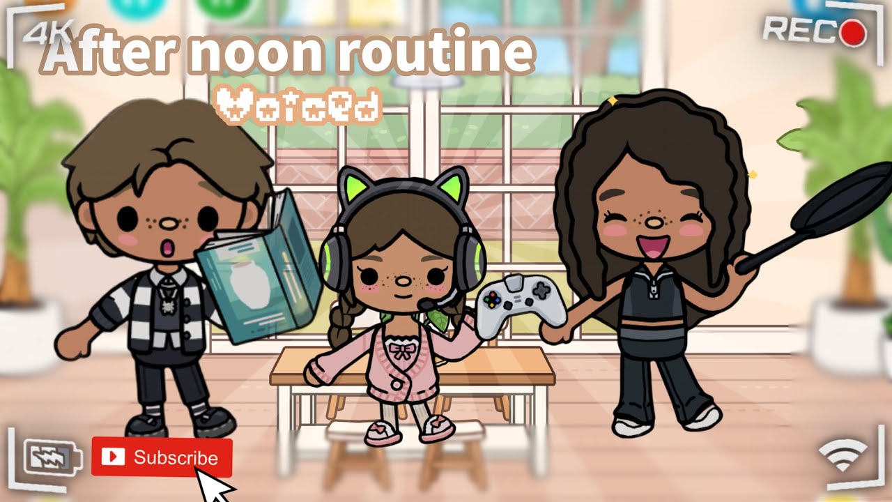 After noon routine as a family🐸😊🤔🎉