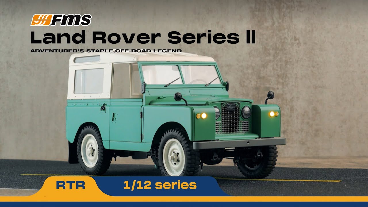 FMS 1:12 Land Rover Series II RTR: Unparalleled Realism