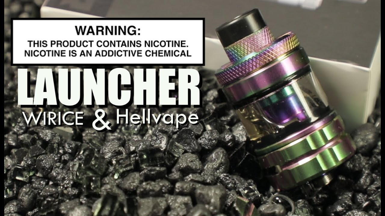 LAUNCHER Tank By Wirice X Hellvape ~Vape Tank Review~