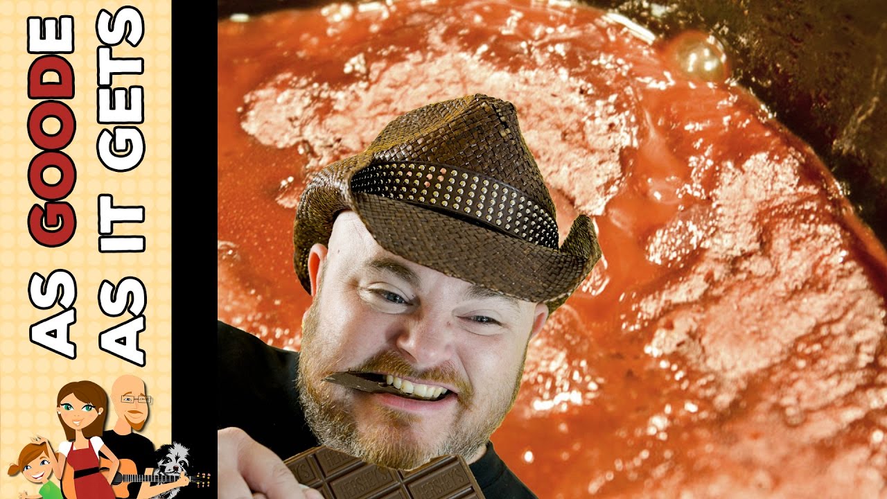 Брауни с горячим шоколадом и помадкой