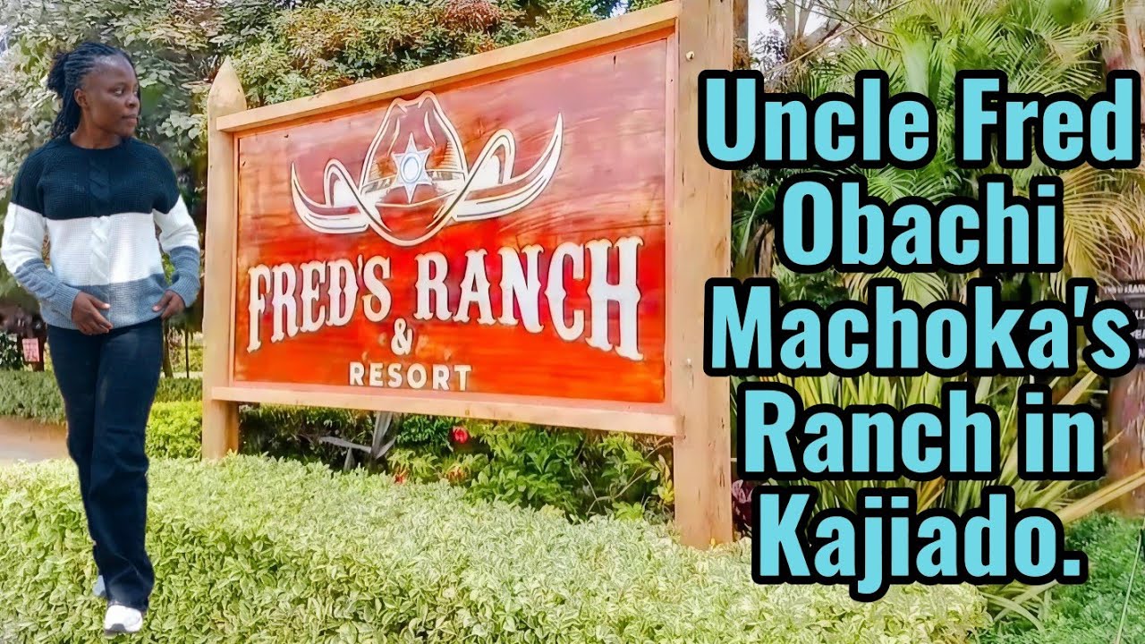 Fred Obachi Machoka's pristine Ranch and Resort in Kajiado County - Kenya. 