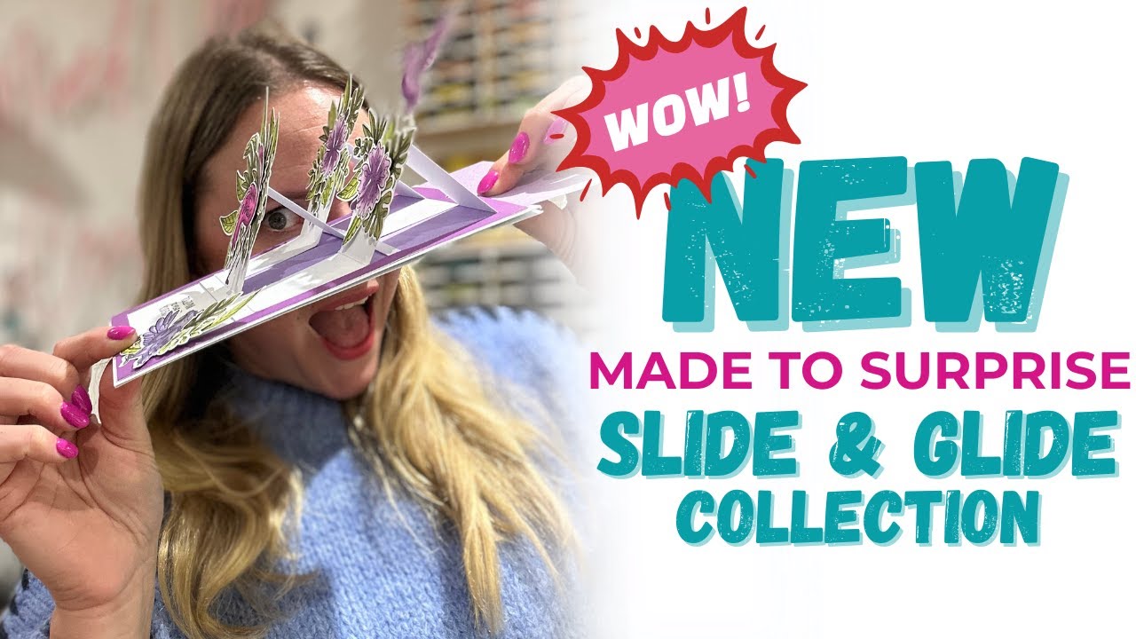 Это КРУТО! | Представляю вам мой НОВЫЙ набор штампов Slide & Glide!!!