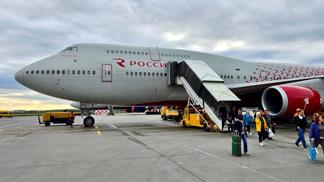 Boeing 747-400 а/к Россия | Рейс Сочи – Москва