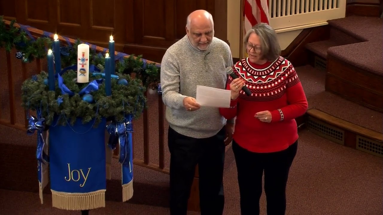 Service from Sunday December 21, 2025 (Fourth Sunday in Advent)