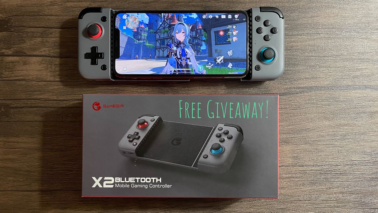 Gamesir X2 Bluetooth Mobile Gaming Controller Review | Genshin Impact | Free Giveaway