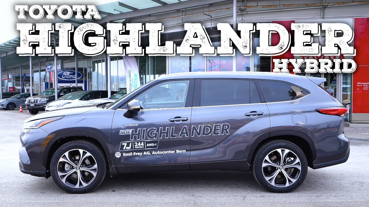 New Toyota Highlander Hybrid 2021 Review Interior Exterior