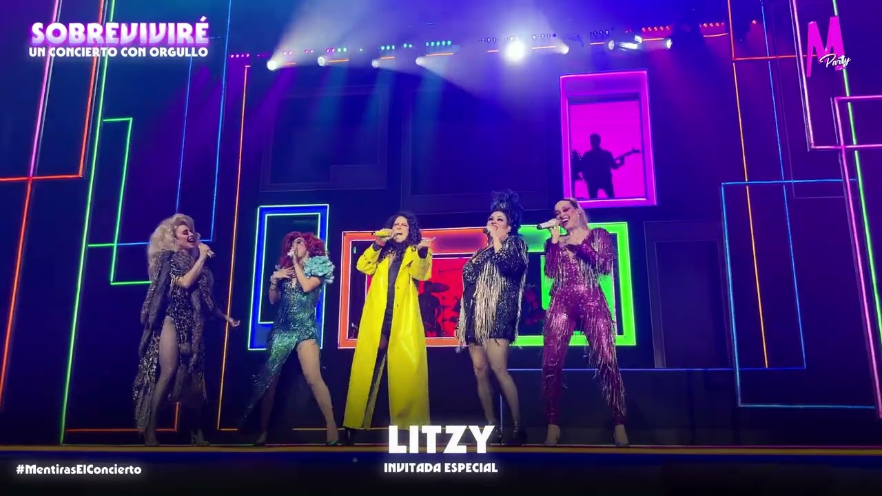 No Te Extra&ntilde;o - LITZY ft. Mentiras El Concierto (SOBREVIVIR&Eacute;: Un concierto con orgullo)