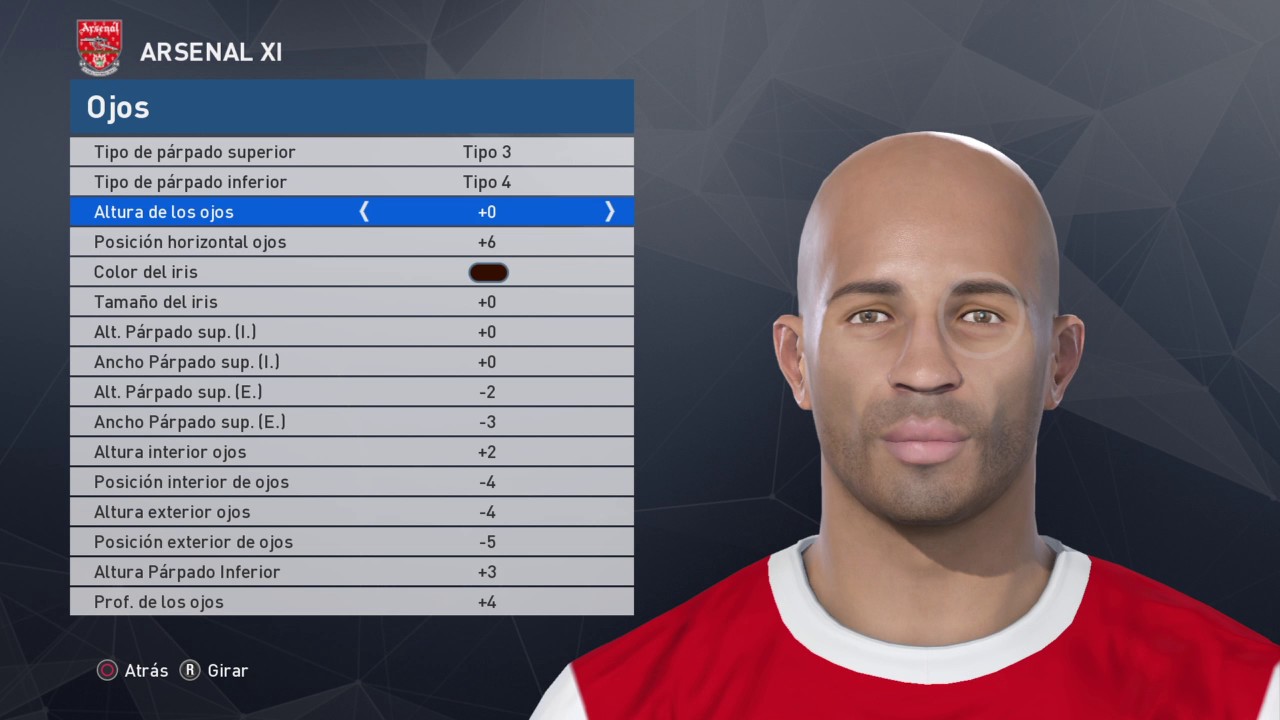 Henry face PES 2017