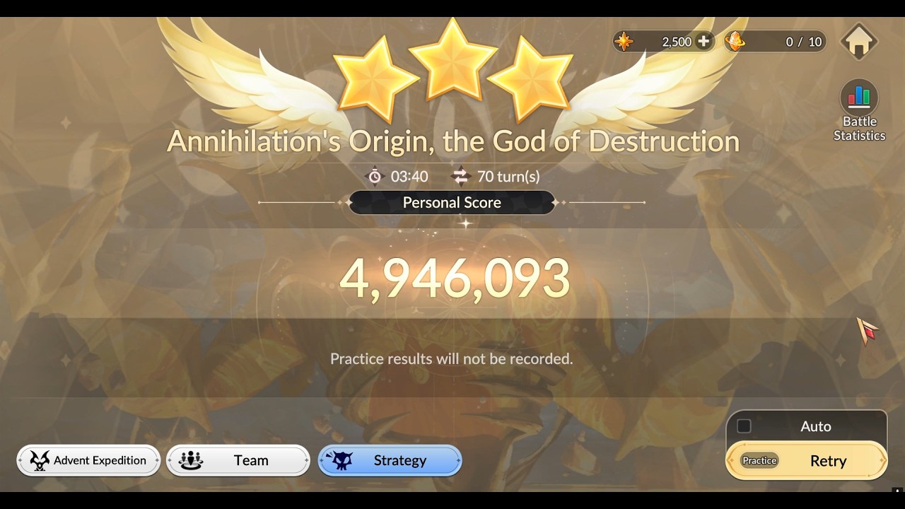 (Update) Advent expedition God of Destruction with Xiao Qiao (4.9m)