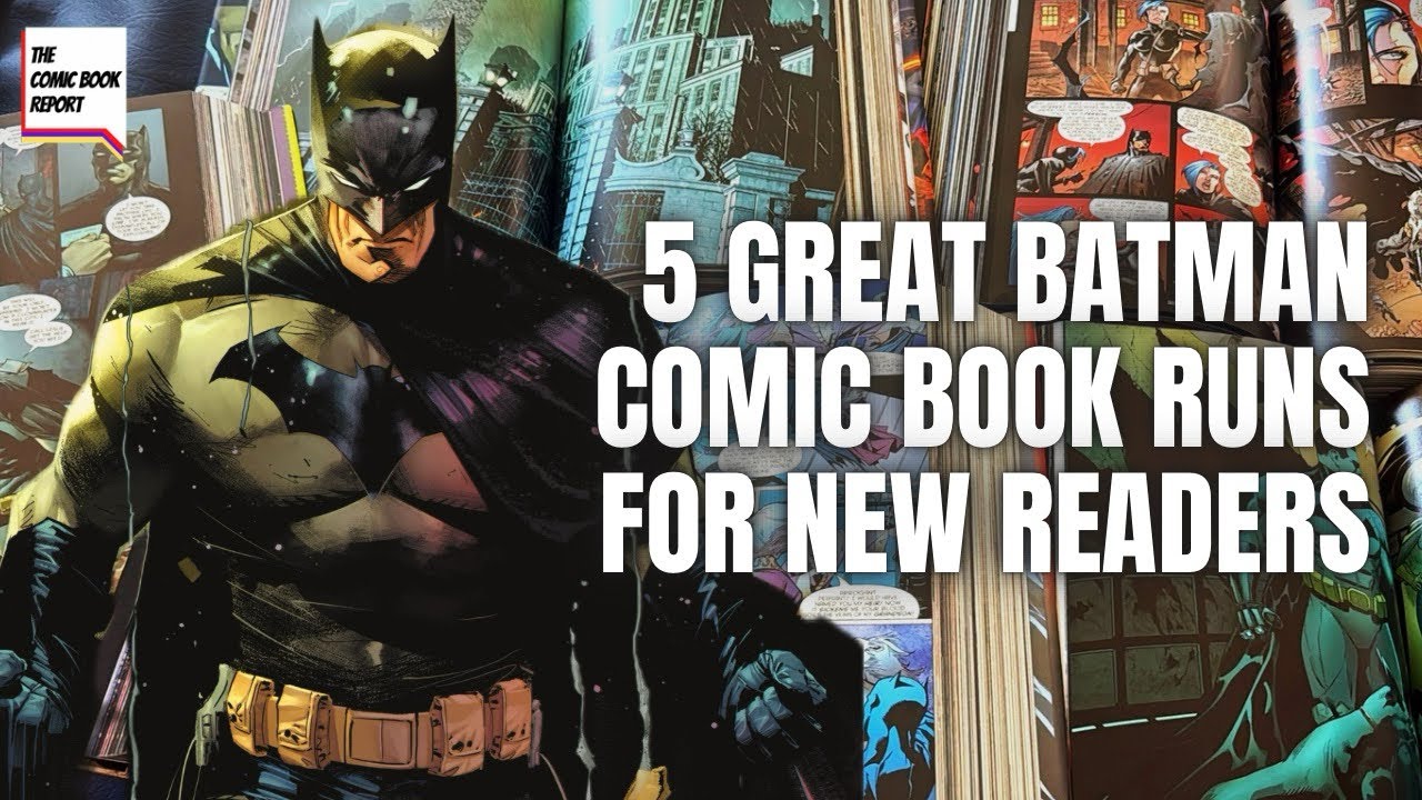 5 отличных комиксов о Бэтмене для начинающих!