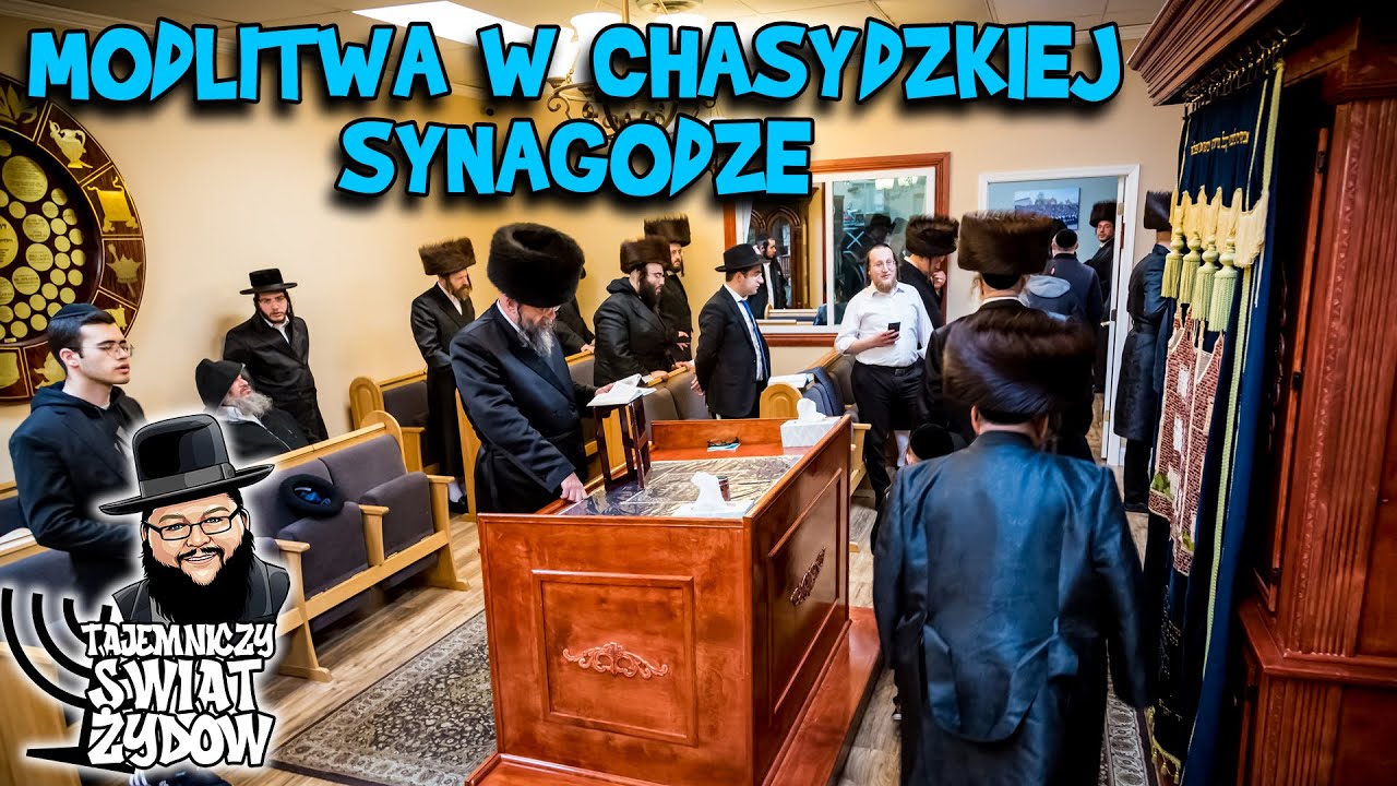 Żydowska modlitwa w chasydzkiej synagodze | Tajemniczy  Świat Żydów