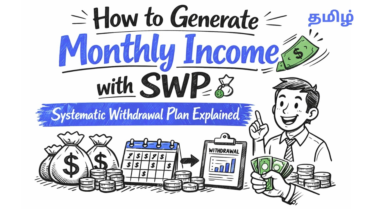 How to Generate Monthly Income with SWP 💸 | Systematic Withdrawal Plan Explained in Tamil