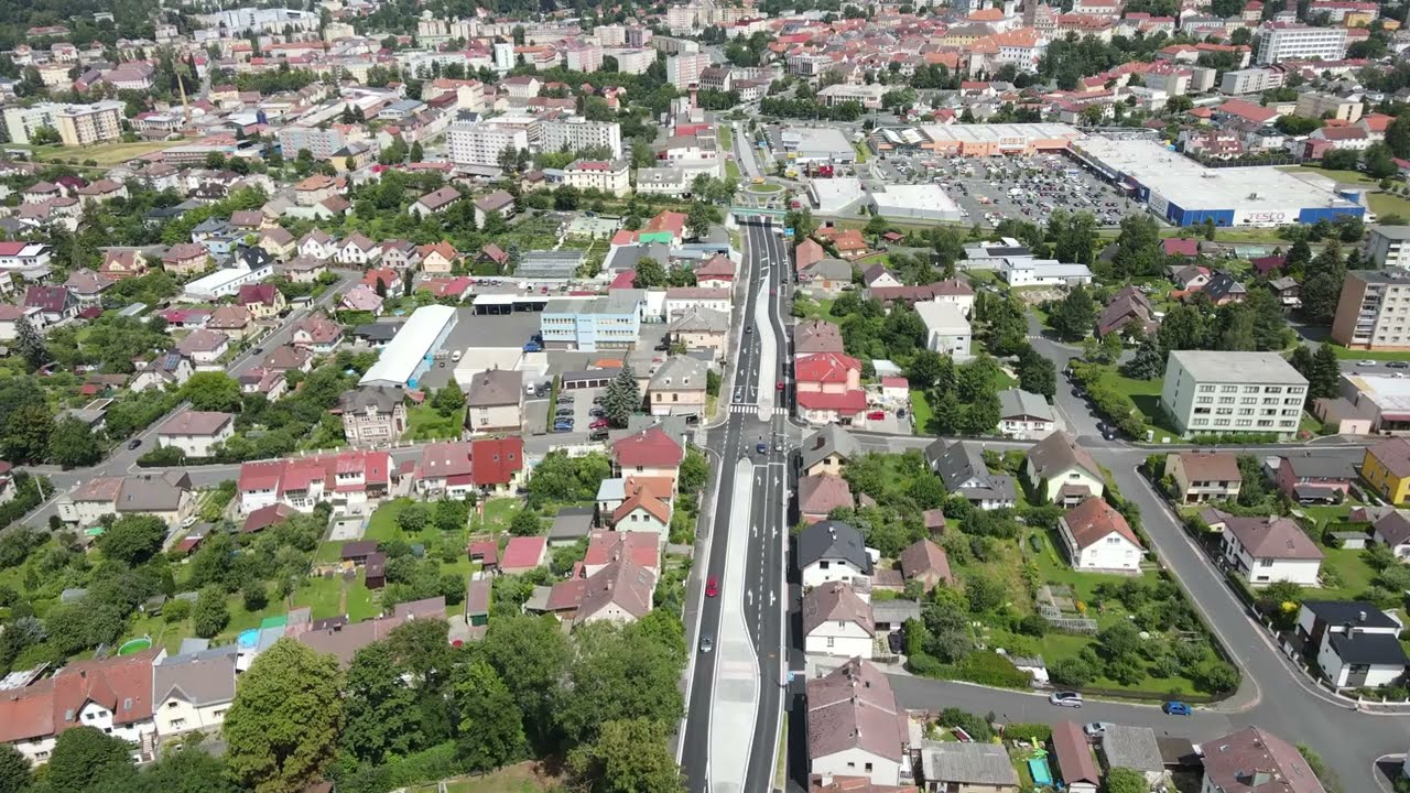 Klatovy nova silnice 13.7.2022