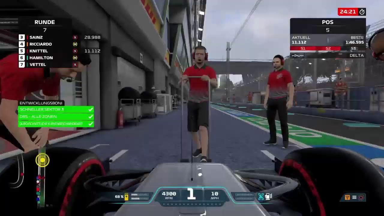 Formel 1 ( Das Rennen inSingapur )