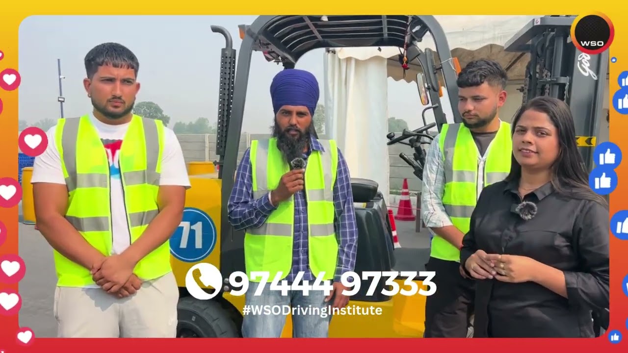 WSO Forklift current trainee feedback
