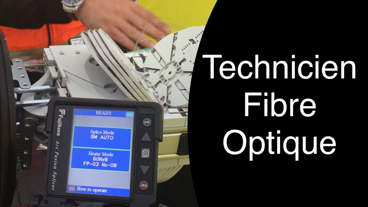 ♻️TECHNICIEN FIBRE OPTIQUE D1 D2 D3 FRANCE