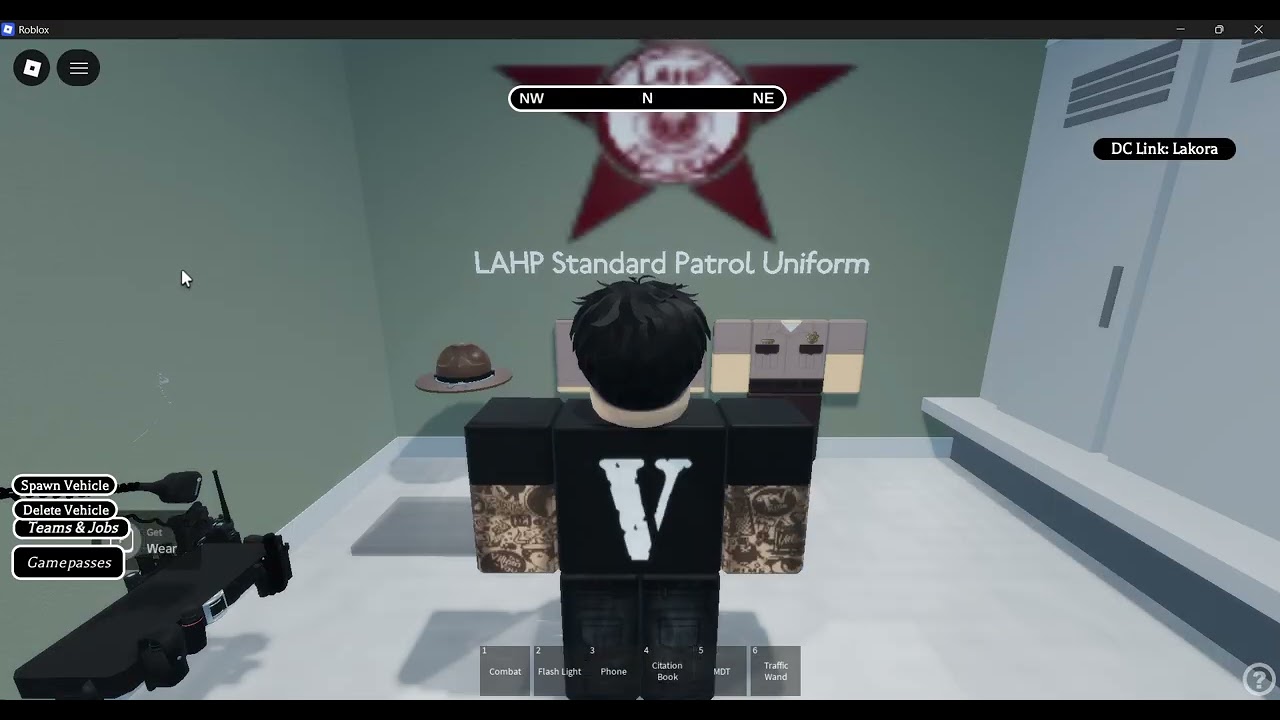 Little Police Patrol In (Lakora Roleplay Community Made By: IDevelop_USA) As A Commissioner.