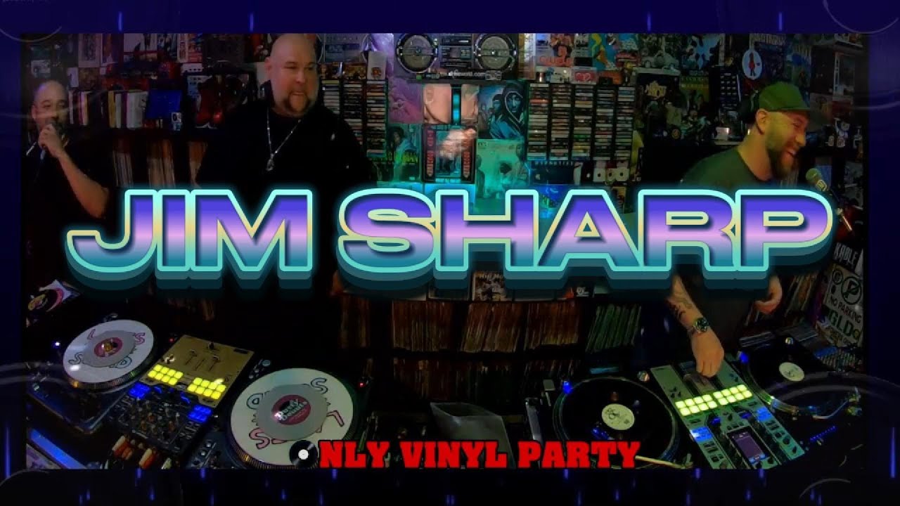 VINYL! Twitch Stream (7-3-24) with Special Guest Set by JIM SHARP !