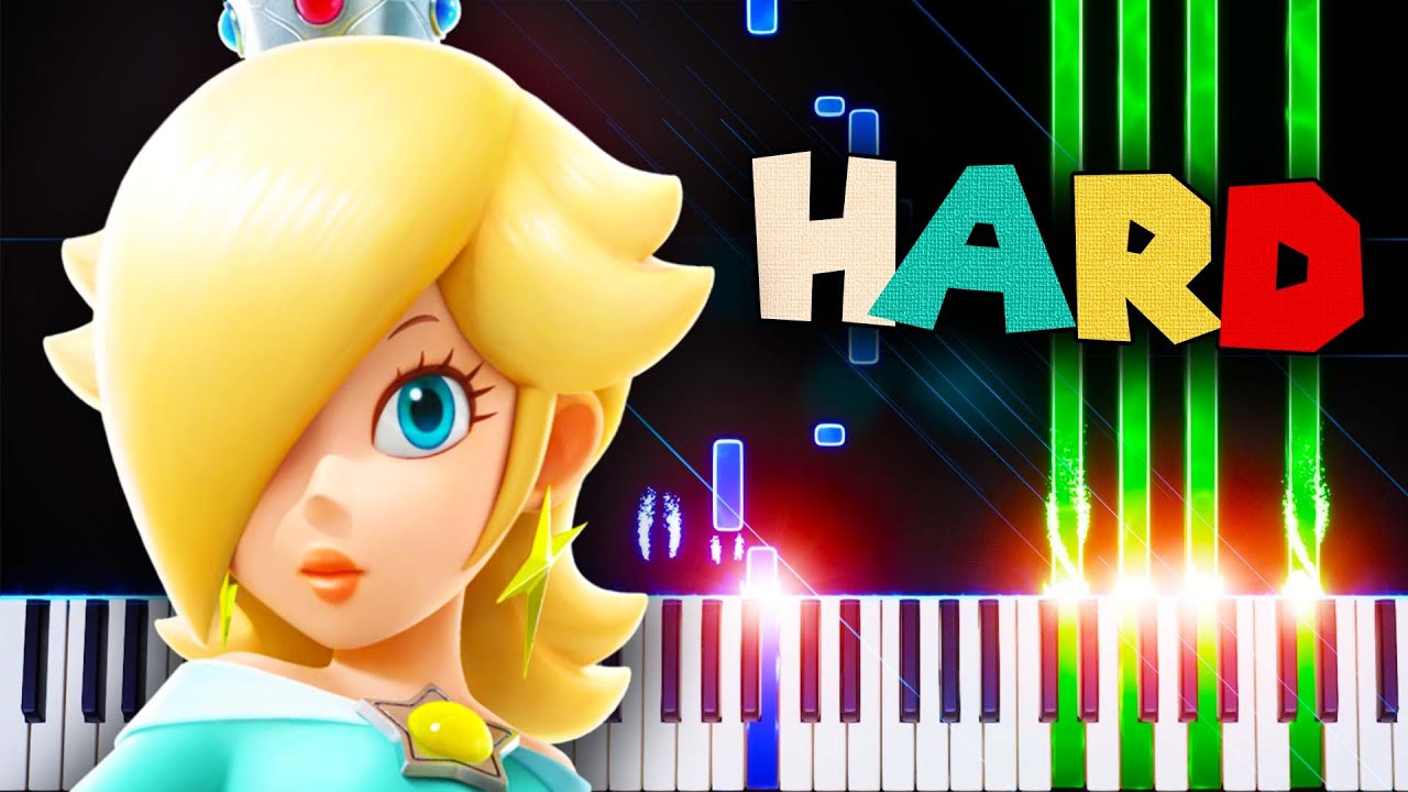 Cosmic Cove Galaxy (from Super Mario Galaxy 2) - Piano Tutorial
