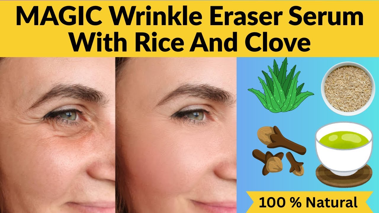 Rice & Clove Wrinkle Eraser Serum | Japanese Diy For Ageless, Beautiful Skin