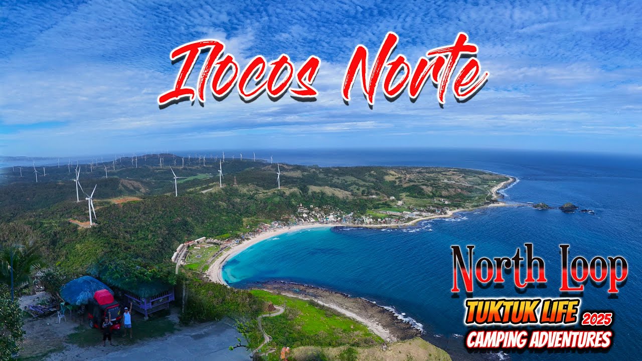 THE HIDDEN PARADISE OF ILOCOS NORTE | Vigan to Pagudpud | Tuktuk North Loop Camping Adventure