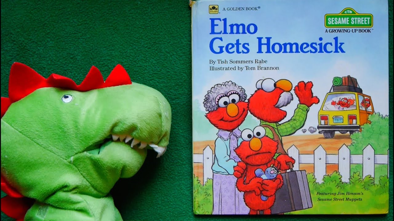 Elmo Gets Homesick (Sesame Street/a Growing Up book) READ ALOUD