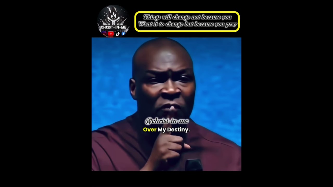 Things will change because you pray it to change #apostlejoshuaselman #motivation #inspiration #fyp