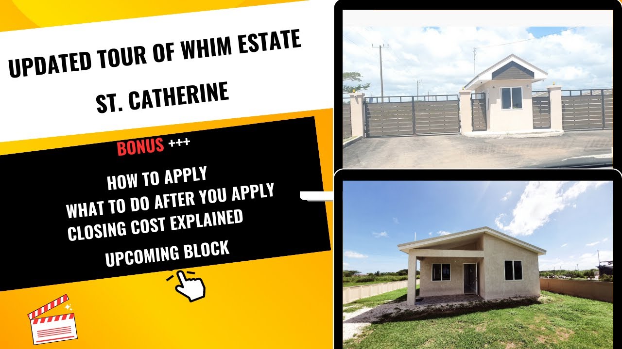 UPDATED TOUR ON WHIM ESTATE ST. CATHERINE + HOW TO APPLY+ PREAPPROVAL AND MORE!