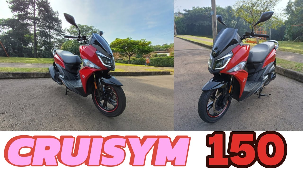CRUISYM 150 - TESTE RIDE