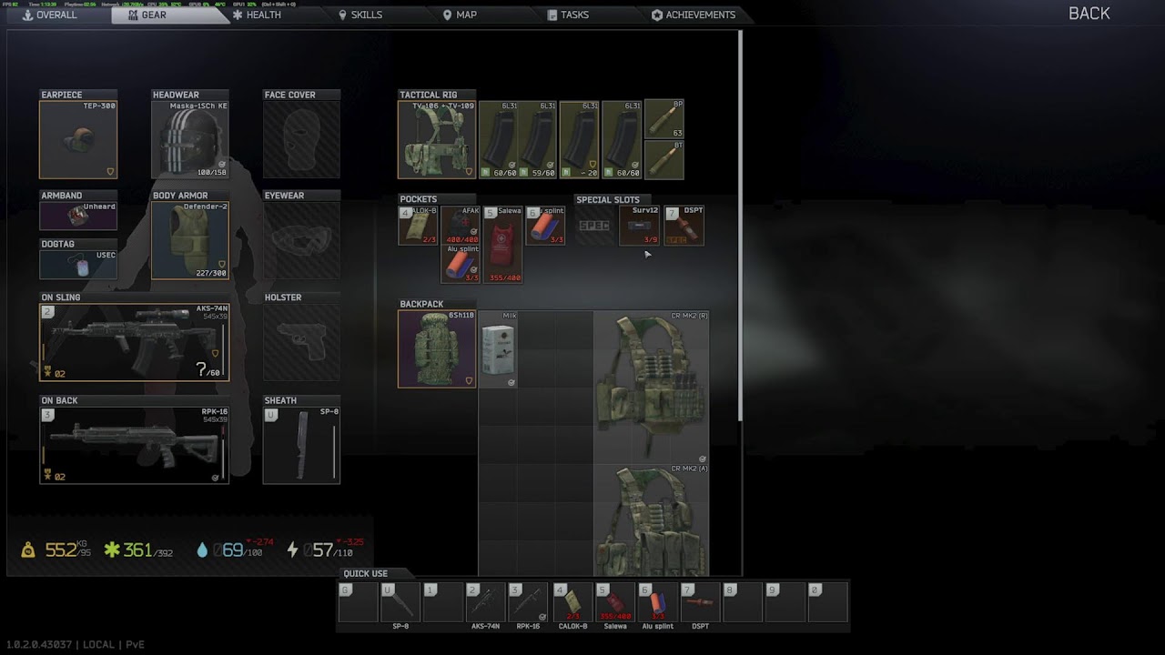 今日もタル子と遊びます! タスクを色々　Tarkov EFT