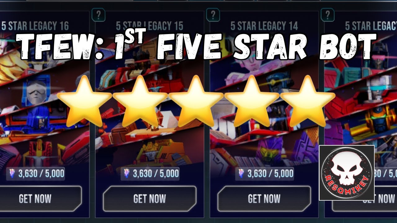 5-Star Power! My FIRST 5⭐ Autobot in TFEW!