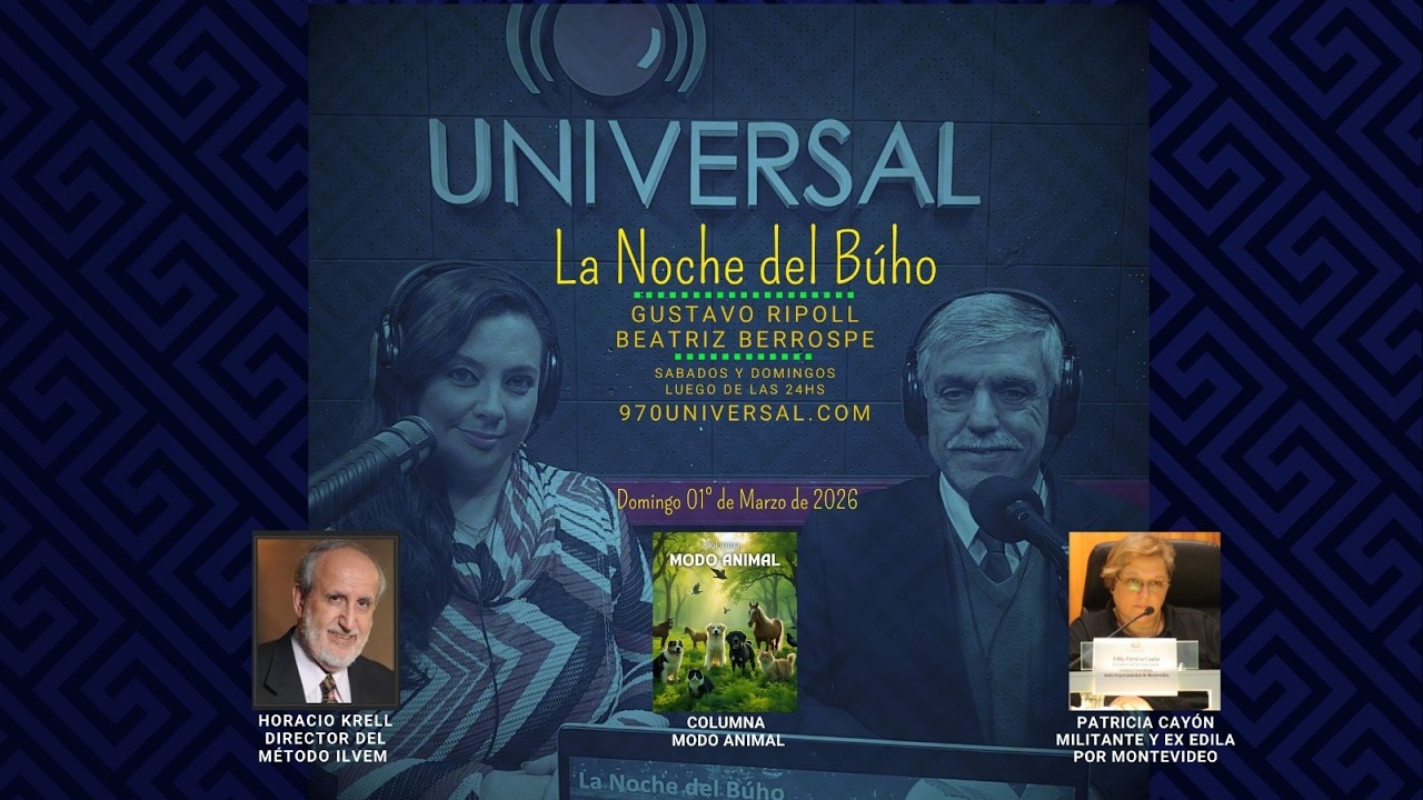 LA NOCHE DEL BUHO EN VIVO 970 AM RADIO UNIVERSAL