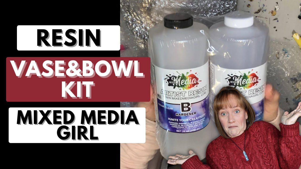 Resin Vase and Bowl kit #unboxing  😲👀 @MixedMediaGirl