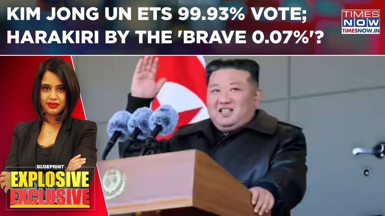 Elections..Dictator Style! Kim Jong Un Misses Bullseye, Gets 99.93% Vote; Harakiri By 'Brave 0.07%'?