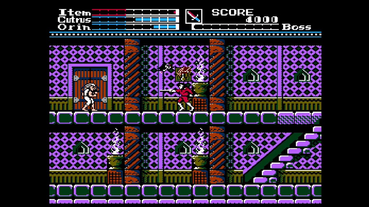 '8-Eyes' Game Capture from Evercade (Piko Interactive Collection 1 Cartridge)