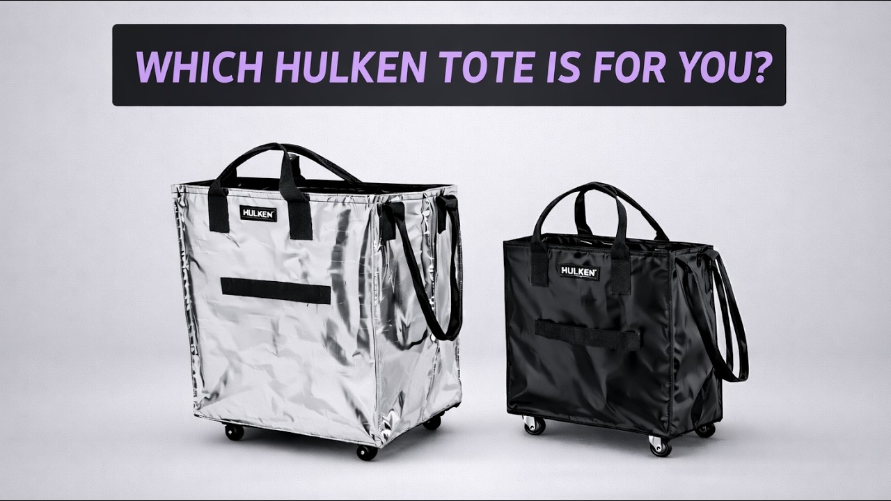 Hulken Small vs Medium Rolling Tote – Which Size Should You Buy?