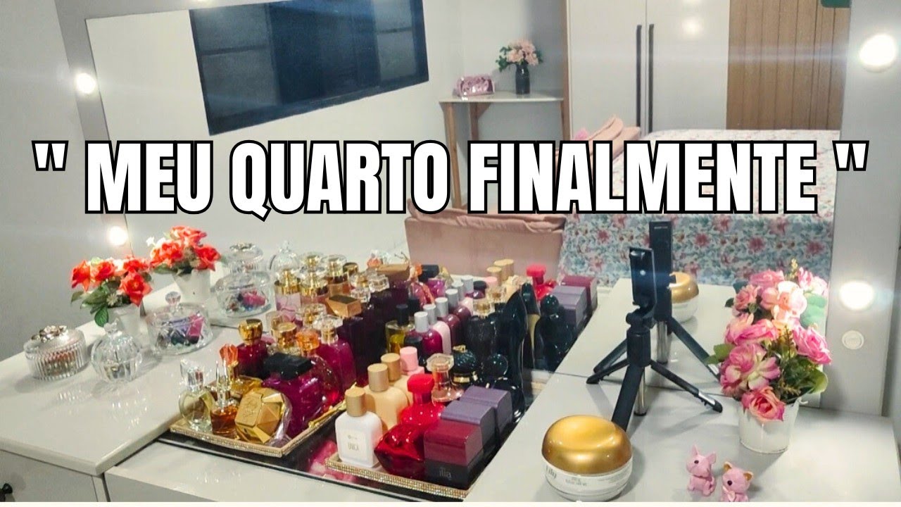 ESPEREI 6 DIAS PARA FINALMENTE ARRUMAR MEU QUARTO | MUDEI DE CURITIBA PARA CIDADE MENOR