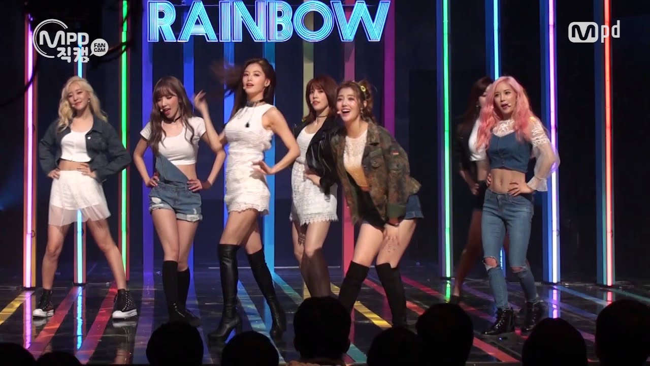 [MPD직캠] 레인보우 직캠 Whoo Fancam @엠카운트다운_160218
