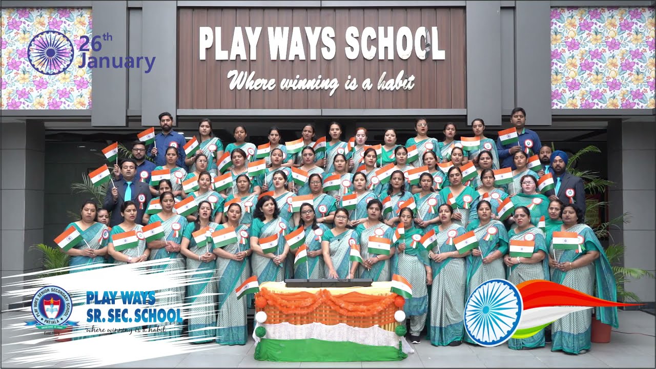 Republic Day | 26 January 2022 | Play Ways Sr Sen School