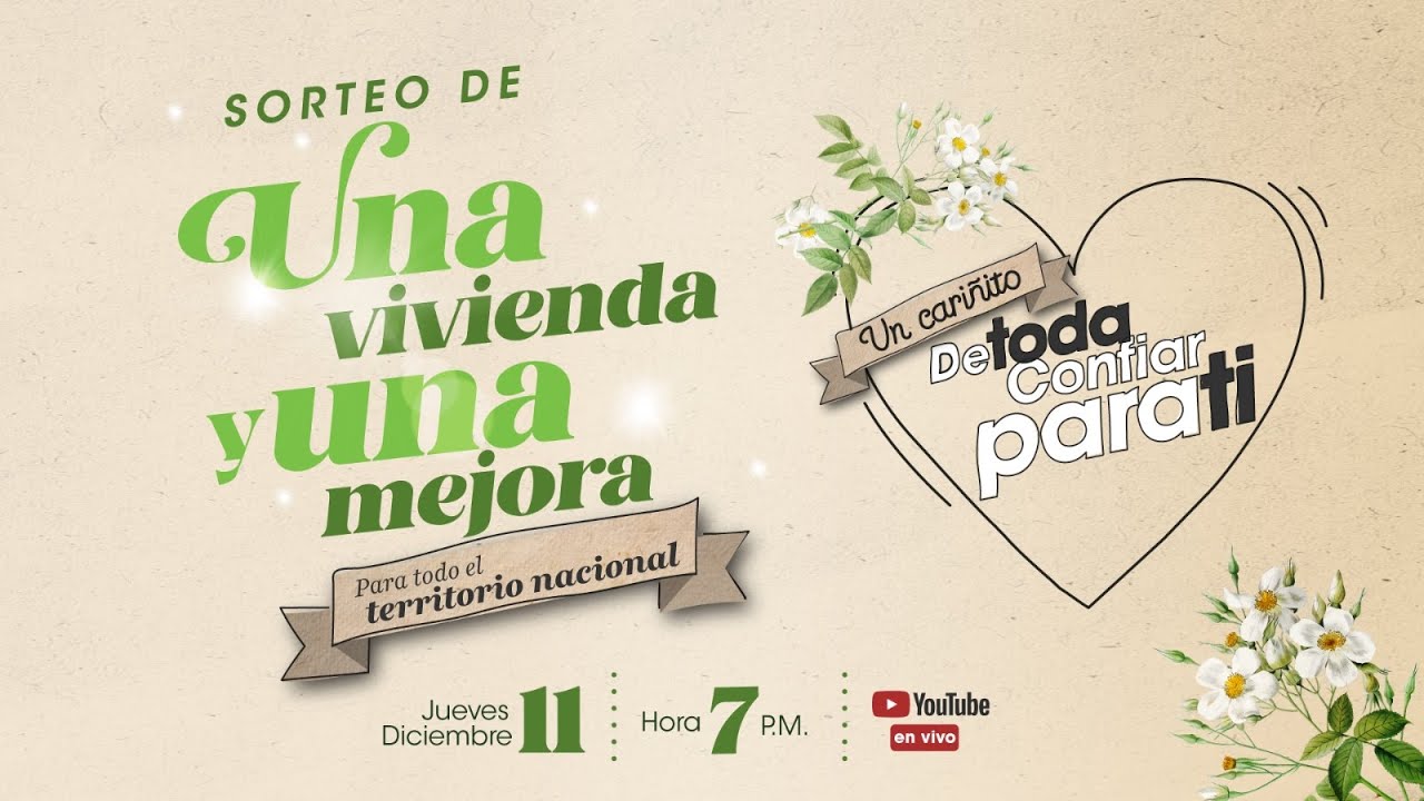 Sorteo de 1 Vivienda y 1 Mejora |  Dic 11 - 2025