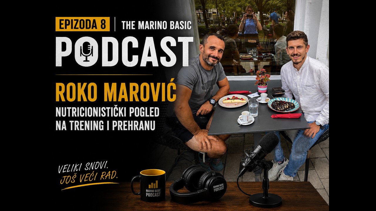 Epizoda 8 | Roko Marović – Nutricionistički Pogled na Trening i Prehranu