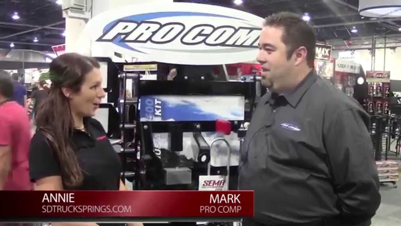 SEMA 2013 - Pro Comp talks Shock Absorbers and Suspension Systems