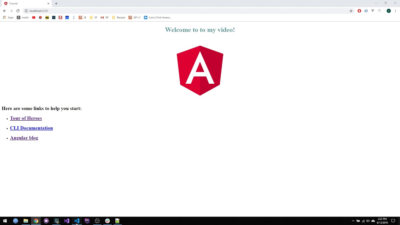 Angular 8 -  Components and Modules