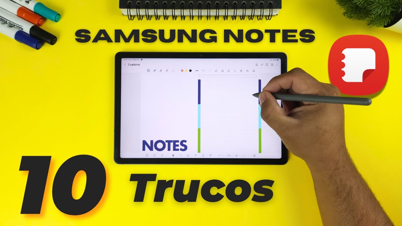 SAMSUNG NOTES 🗒 | 10 Trucos✨️ APRENDE COMO SACARLE EL MAXIMO PROVECHO✏️