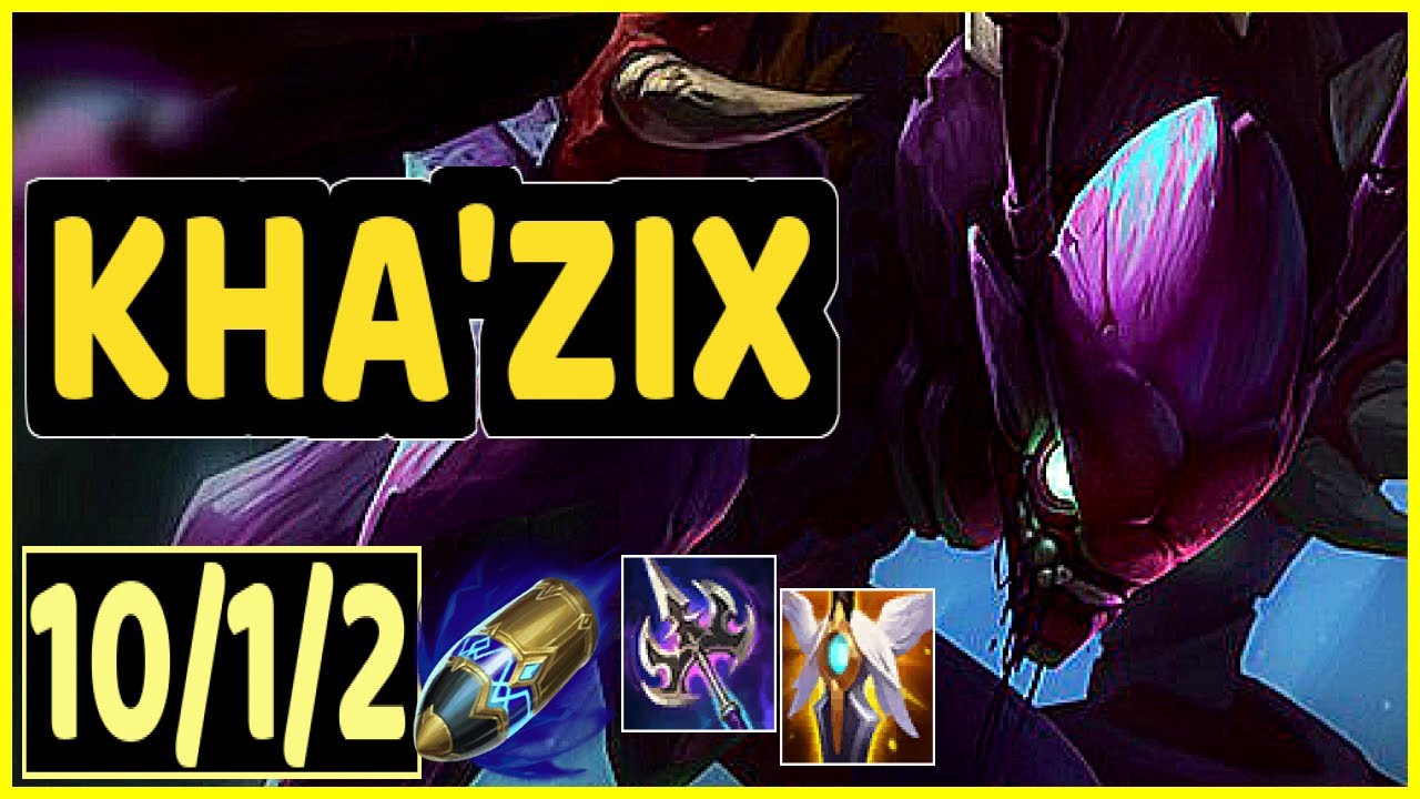 KHA'ZIX VS NOCTURNE - 10/1/2 KDA JUNGLE GAMEPLAY DIAMOND IV