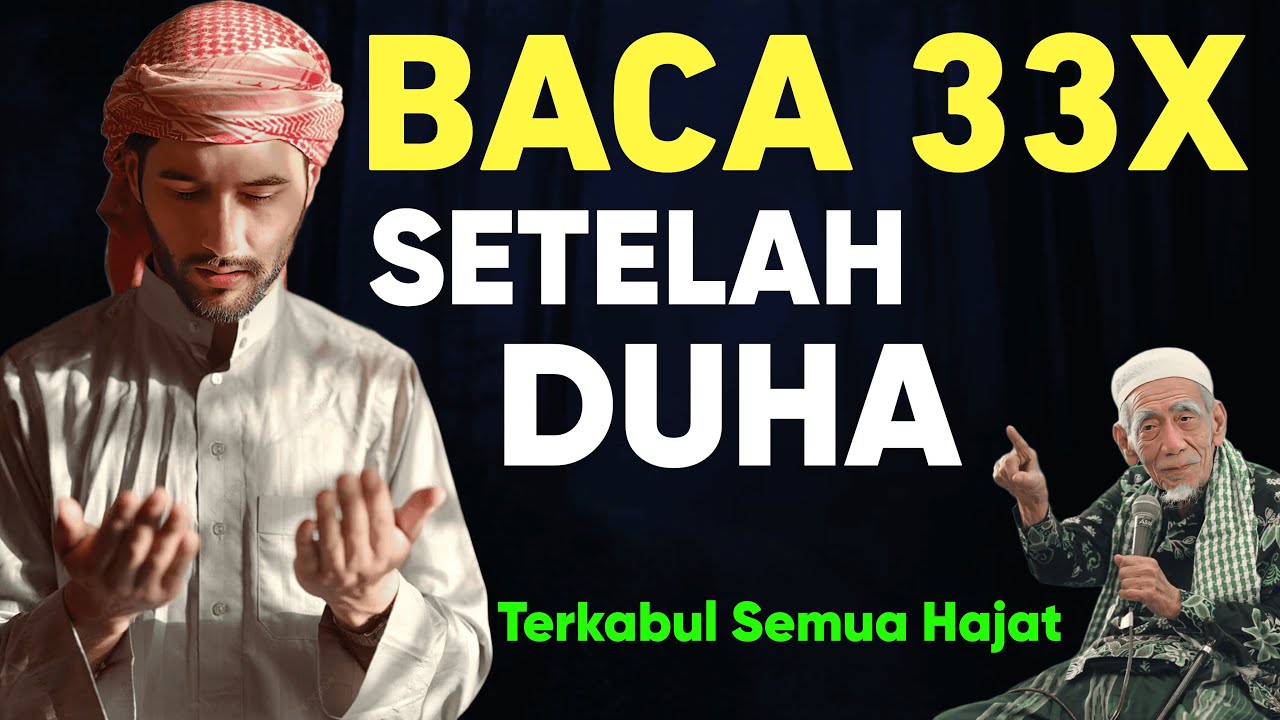 Jangan sampai tinggalkan, baca dzikir ini 33x setelah sholat duha, rezeki datang bertubi-tubi