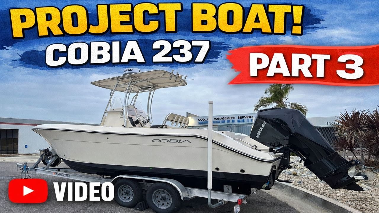 Проектная лодка Cobia 237: Часть 3