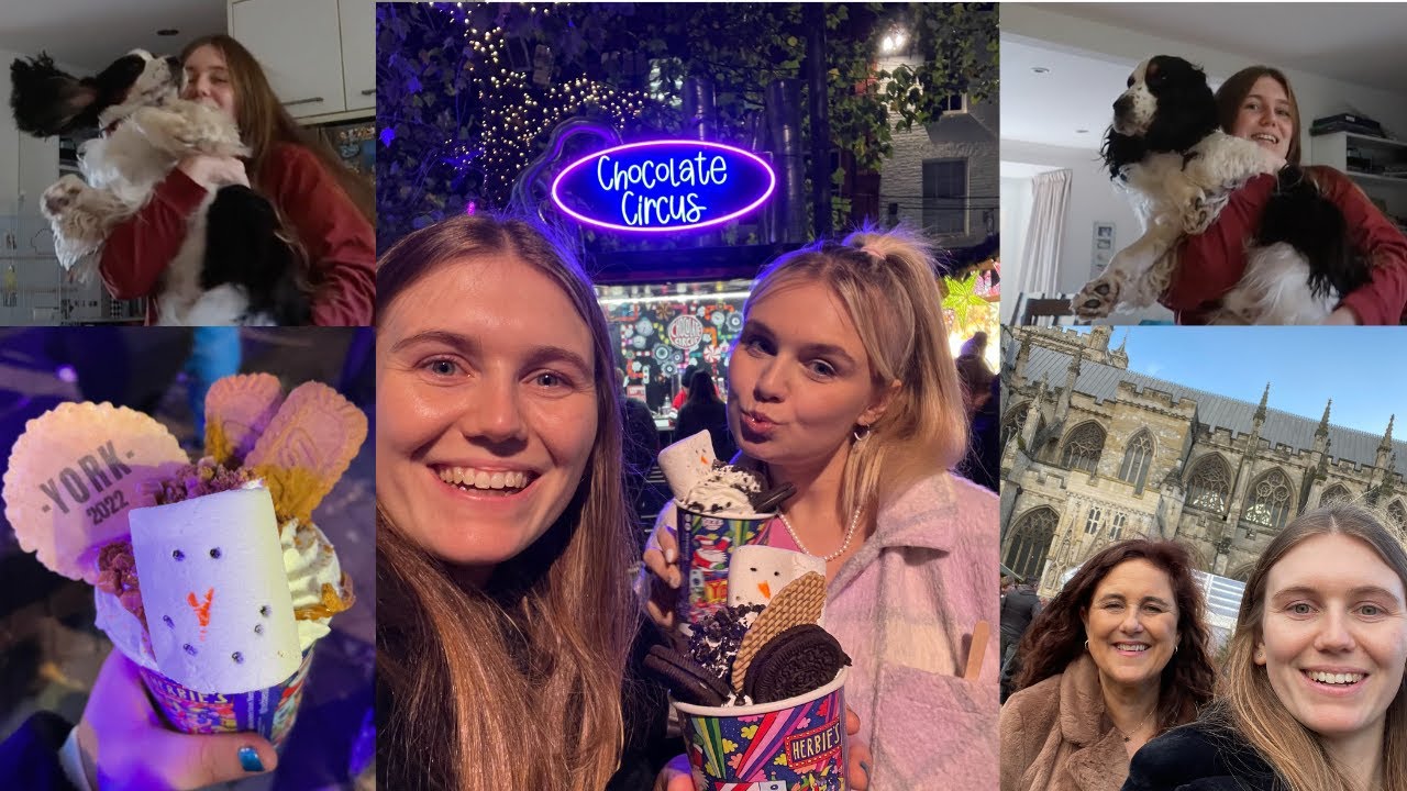 I'M BACK!!!!!! BAKING, UNI & CHRISTMAS MARKET - VLOGMAS TIME!