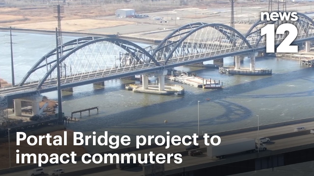 Проект строительства моста Portal Bridge повлияет на работу транспортной системы Нью-Джерси (NJ T...